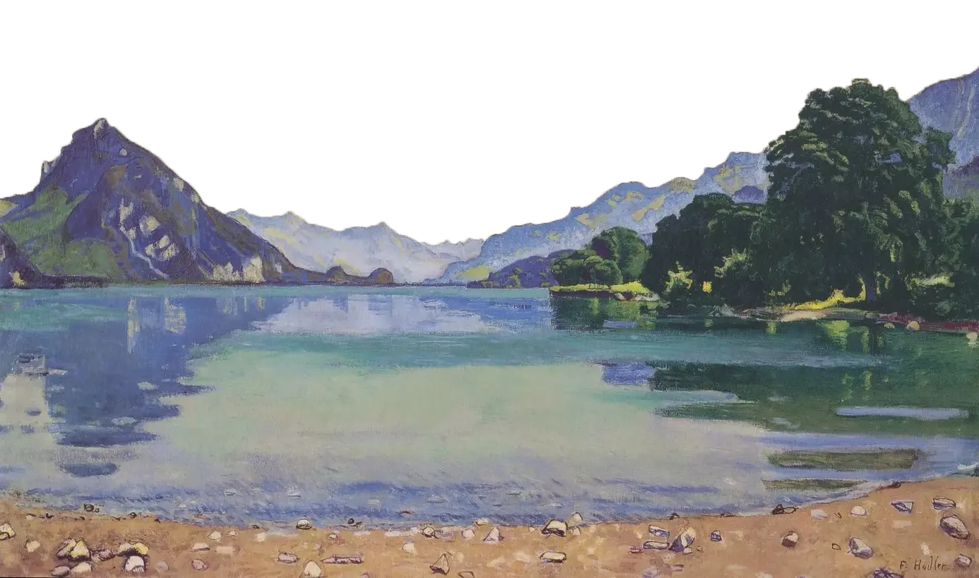 Bild eines Gemäldes von Hodler